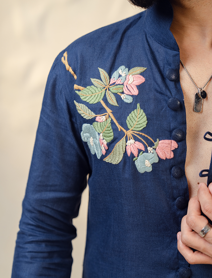 Handcrafted Cotton Linen Shirt