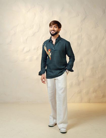 Handcrafted Cotton Linen Shirt