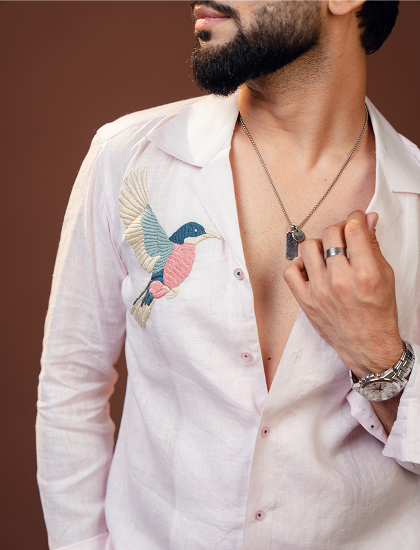 Handcrafted Cotton Linen Shirt