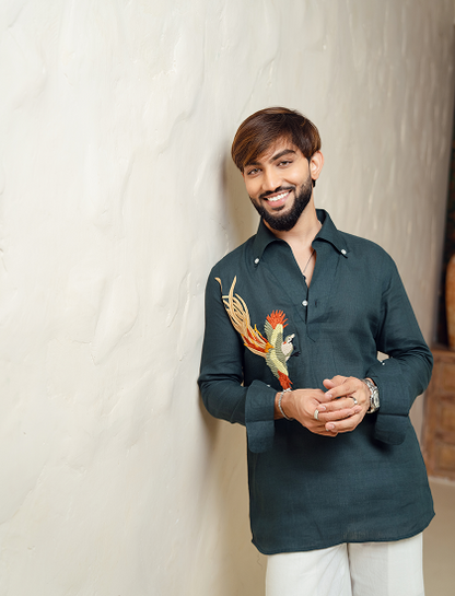 Handcrafted Cotton Linen Shirt