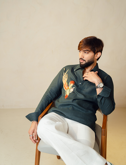 Handcrafted Cotton Linen Shirt