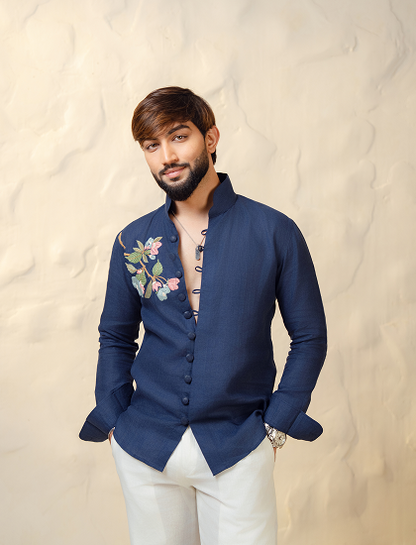 Handcrafted Cotton Linen Shirt