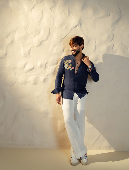 Handcrafted Cotton Linen Shirt