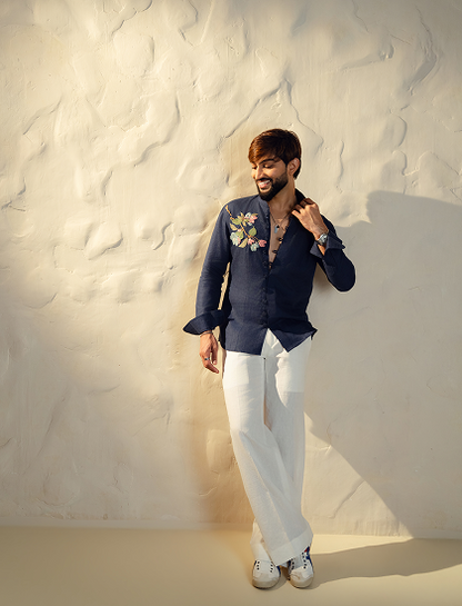 Handcrafted Cotton Linen Shirt