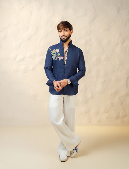 Handcrafted Cotton Linen Shirt