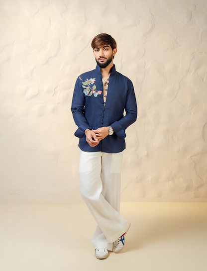 Handcrafted Cotton Linen Shirt