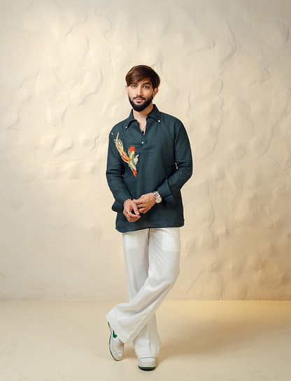 Handcrafted Cotton Linen Shirt