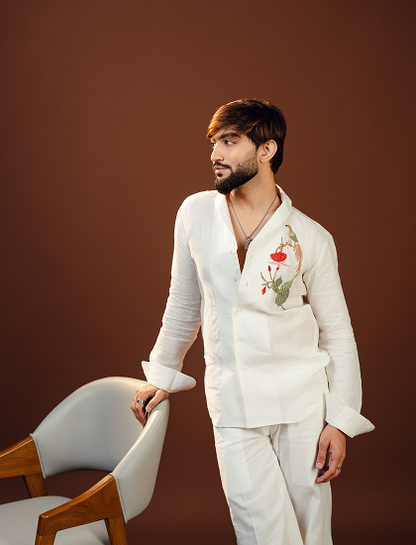 Handcrafted Cotton Linen Shirt